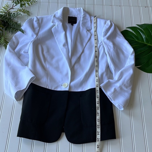 The limited colorblock blazer black white - Picture 7 of 7